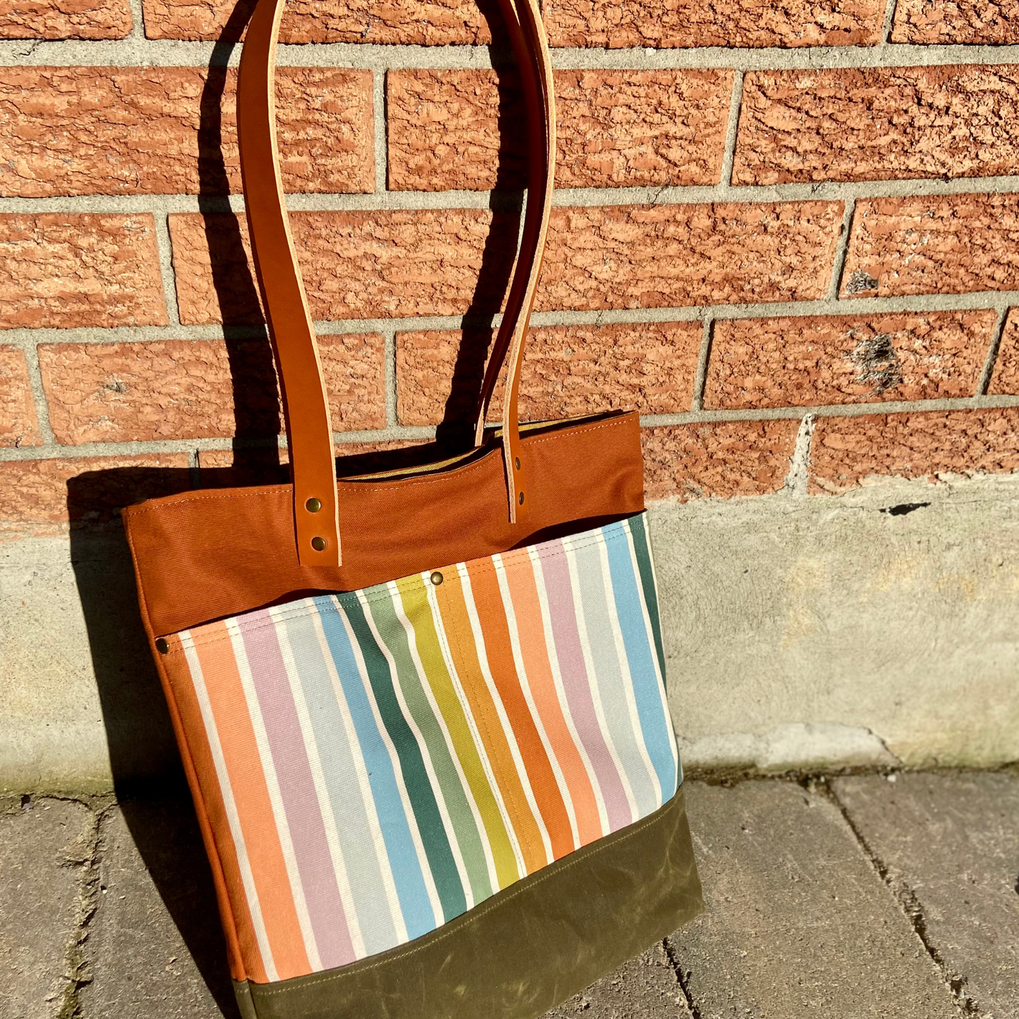 Bag Basics II: Wool + Wax Tote (Sept 25 & Oct 2; 6:30-9:00 PM)