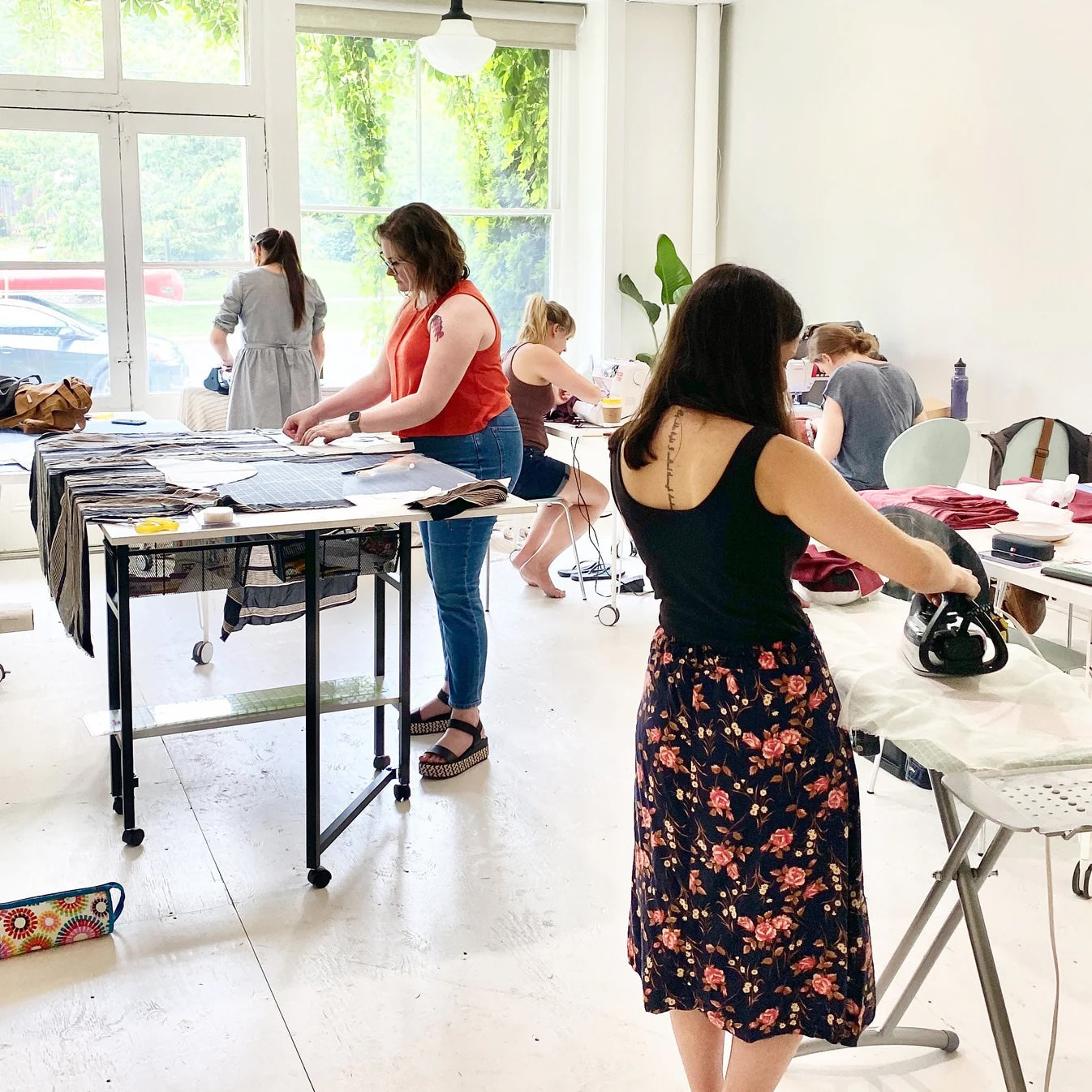 Friday Sewing Society: Fridays 12-3 PM, Sept. 5-Dec 12 *New fall dates!*