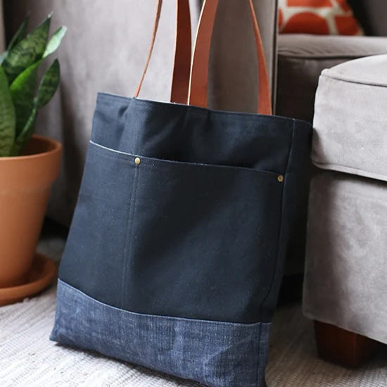Bag Basics II: Wool + Wax Tote (Sept 25 & Oct 2; 6:30-9:00 PM)